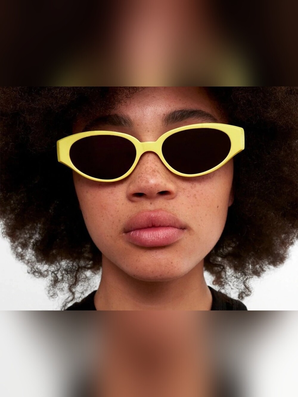 Kimeze Gabriel Unisex Yellow Sunglasses